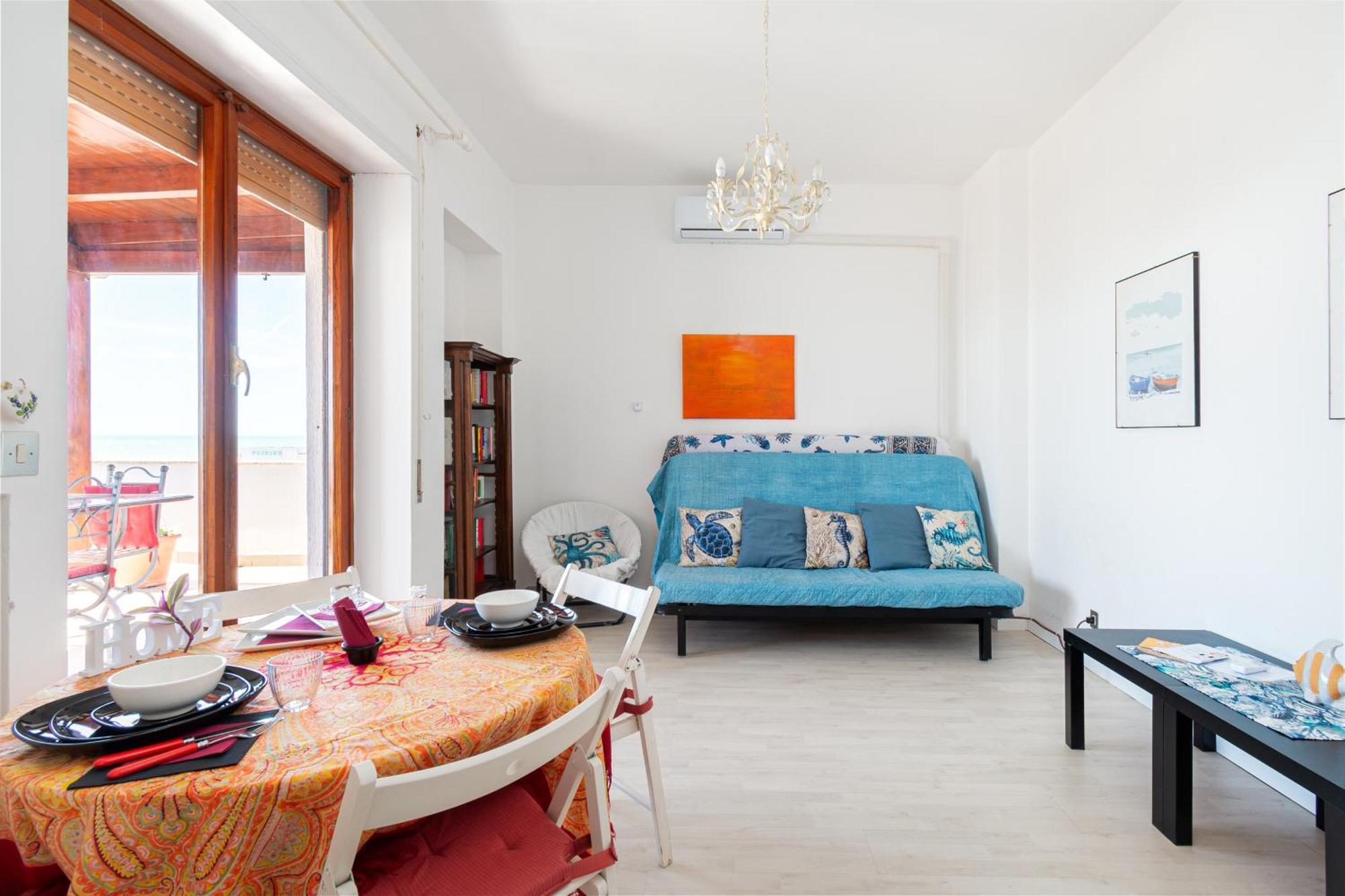 Ostia Attico Fronte Mare公寓 外观 照片